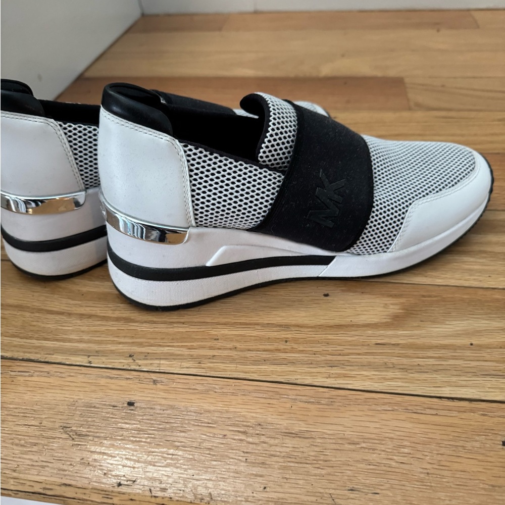Michael Kors Monochrome Mesh Sneakers